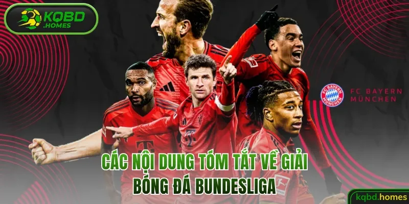 Các nội dung tóm tắt về giải bóng đá Bundesliga