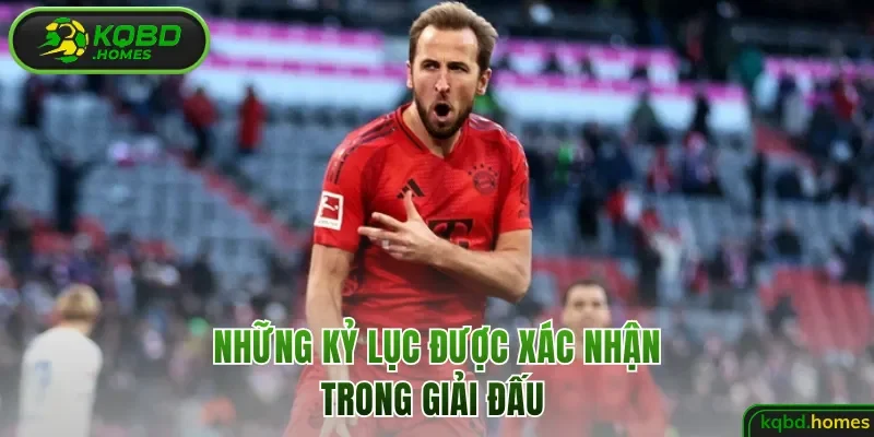 Những kỷ lục được xác nhận trong giải đấu 