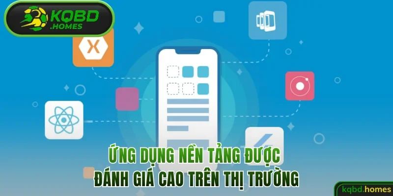 Ứng dụng nền tảng được đánh giá cao trên thị trường